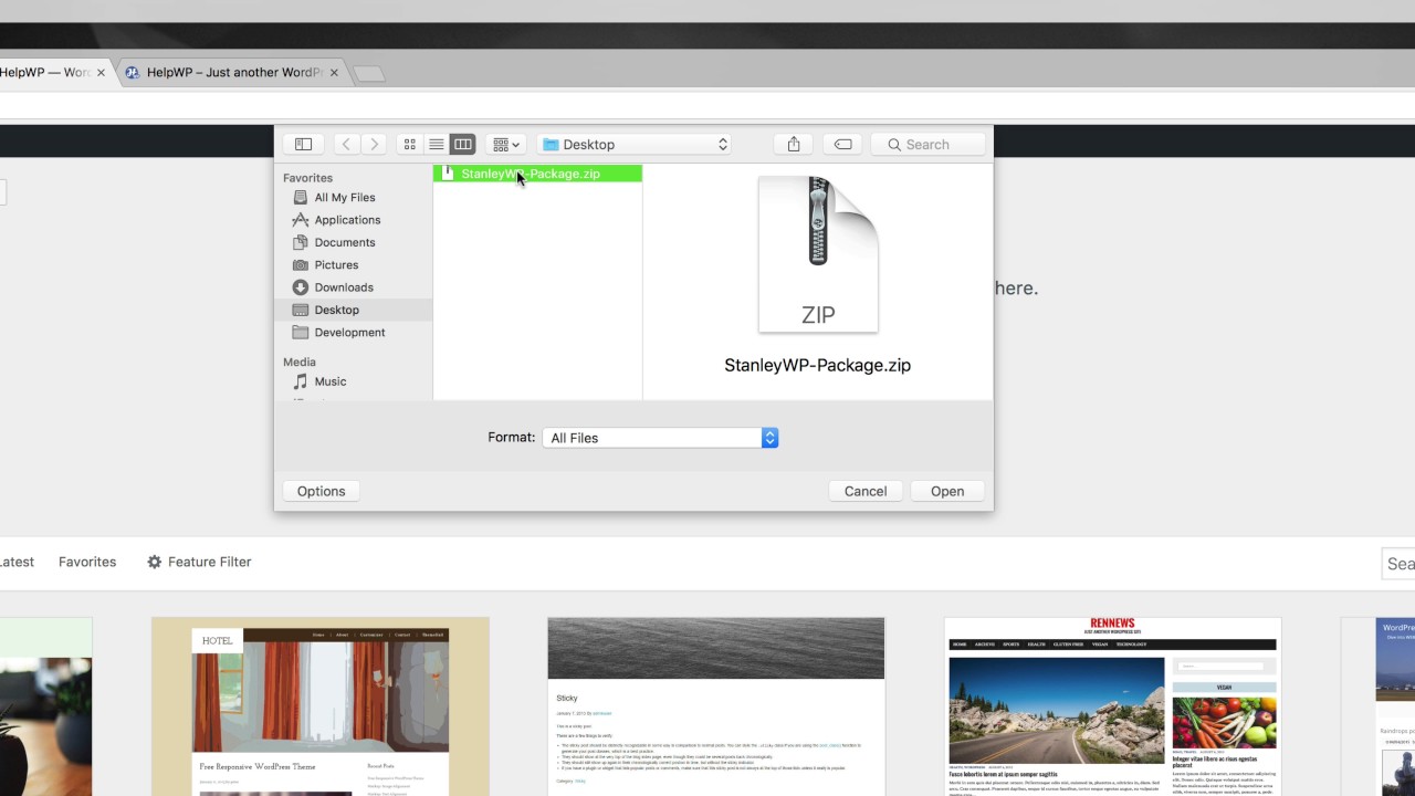 WordPress Theme is Missing the style.css Stylesheet
