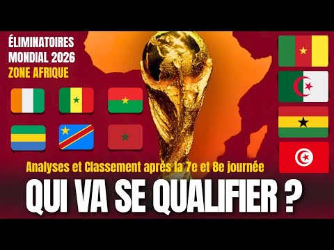 Qualification Coupe du Monde 2026 Afrique – Analyse, classements et enjeux finaux
