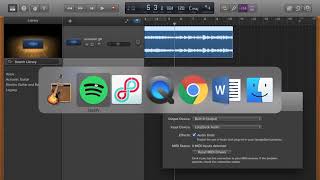 Loopback to record Spotify/YouTube into Garageband