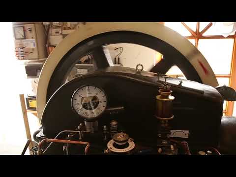 Langsam laufender Herford - Dieselmotor mit 17,2 Litern Hubraum