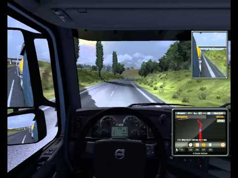 Euro Truck Simulator 2 Volvo FH16 Classic Sleeper Gameplay PC HD 720p