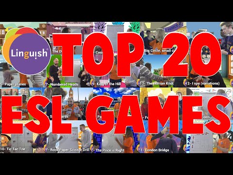 TOP 20 ESL games to get your students talking! - Linguish