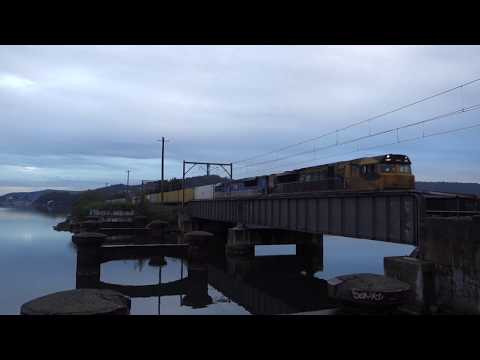 LDP005 and LDP003 with Aurizon 3MB7 - 28/6/17