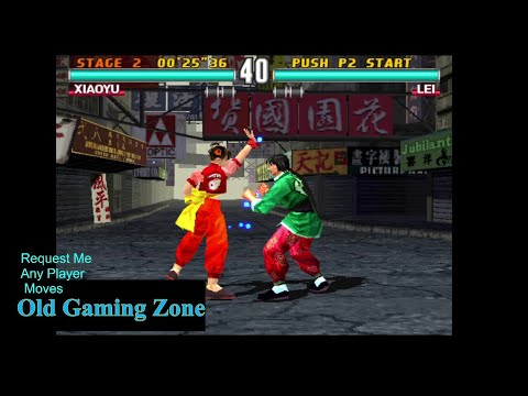 xiaoyu with nina moves Gameplay   Tekken 3 Arcade Version