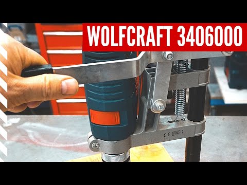Gręžimo stovas Wolfcraft 3406000 video