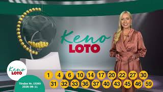 KENOLOTO 15263 tiražas / JĖGA 8707 tiražas (2026 09 11)
