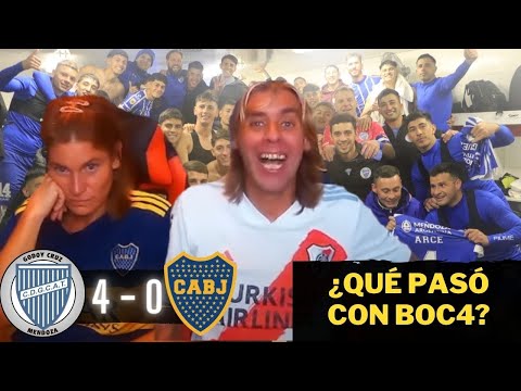 GODOY CRUZ 4 vs. BOCA 0 - Reactions from a fan and the Boca Juniors fan VERY HAPPY | 2023 Profess...