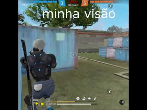 visão do inimigo VS a minha.