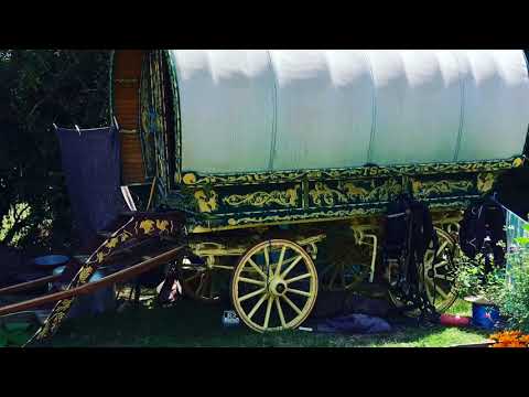 Incredibly beautiful gypsy caravan at Scratby Norfolk