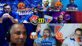 REAÇÕES DOS TORCEDORES DO FORTALEZA REVOLTADOS COM VICE DA COPA DO NORDESTE PRO VITORIA