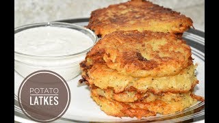Homemade Potato Latkes Recipe - Potato Pancakes