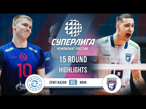 Zenit-Kazan vs. Nova | HIGHLIGHTS | 15 Round | SuperLeague 2025-2026