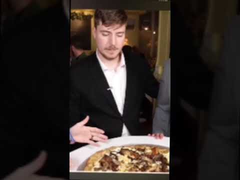 $70,000 dollar Golden Pizza😱😋