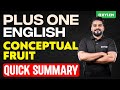 Plus One English Conceptual Fruit Quick Summary Xylem Plus One