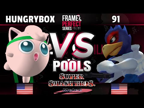 FPS3 Online - Liquid | Hungrybox (Puff) vs 91 (Falco) - Melee Pools