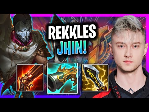LOS RATONES REKKLES IS A BEAST WITH JHIN! | Rekkles Plays Jhin ADC vs Ezreal!  Season 2024