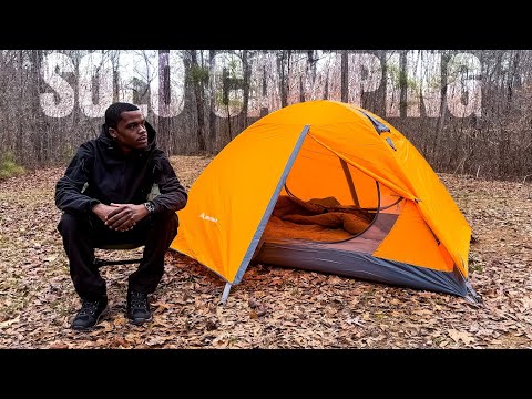 24 Hour Solo Camping Trip | First Time