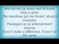 Bodyjar - Make A Difference Lyrics