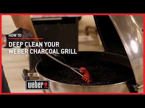 How to Deep Clean Your Weber Charcoal Grill
