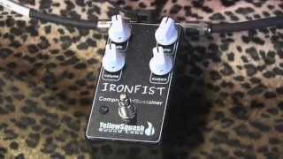 Video thumbnail for YellowSquash Sound Lab IRON FIST Compressor demo with GJ2 Glendora & Dr Z MAZ 18 by gearmanndude