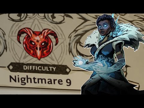 Snow Queen on Nightmare lvl 9 difficulty - Ravenswatch gameplay