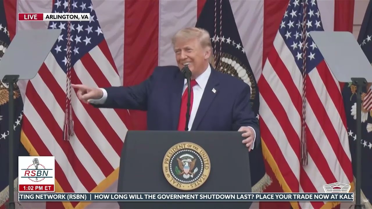 FULL SPEECH: President Trump Delivers Patriotic Speech at Arlington Memorial Amphitheater - 05/25/26