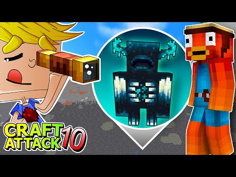 XXL WARDEN platzieren & GESAMTE LOCH TIMELAPSE! - Minecraft Craft Attack 10 #37