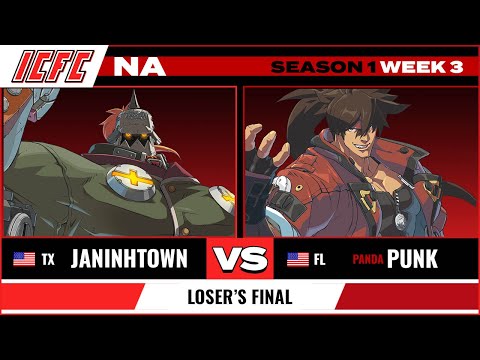 JANinHtown (Potemkin) vs PANDA Punk (Sol) Loser's Final ICFC GGST NA - Season 1 Week 3