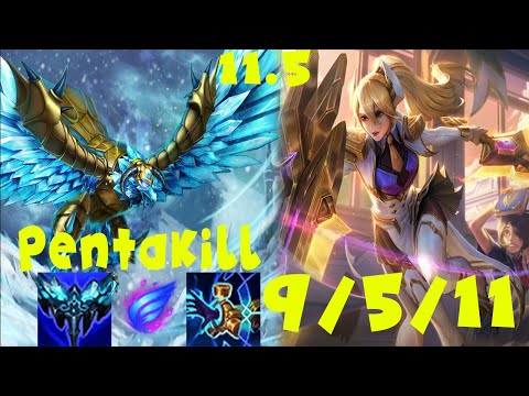 Anivia Vs Leona support lol GamePlay S11   League of Legends challenger Replays   Patch 11 5