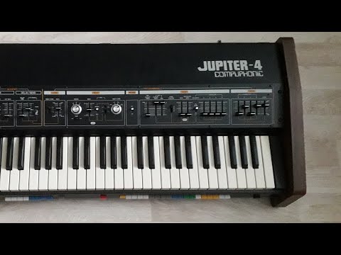 Roland Jupiter-4 Analog Synthesizer (1978) Autumn