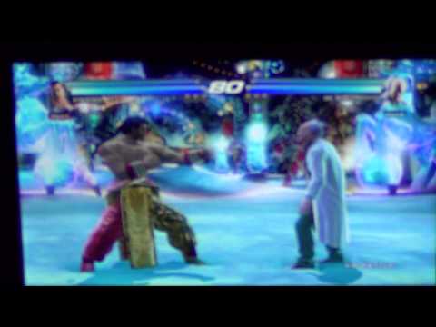 WNF Tekken Tag 2 Aris (Feng,Dragunov) vs Nick (Dr.Boskonovitch,Kuma)