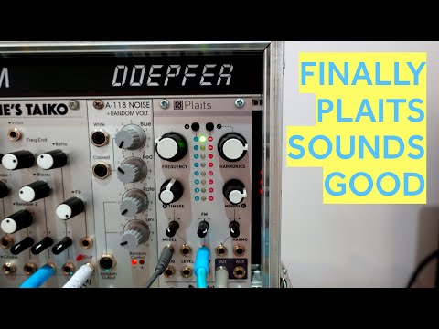 Plaits not sounding good? Try This! - A Eurorack beat breakdown!