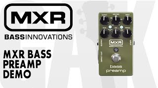 Video thumbnail for MXR M81 Bass Preamp MXR M81 Bass Preamp Demo Review by GAK