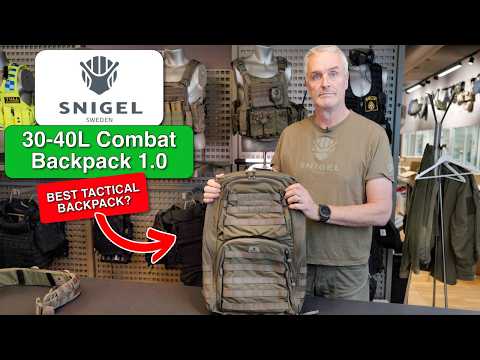 Snigel 30-40L Combat Backpack 1.0 - Best Tactical Backpack?