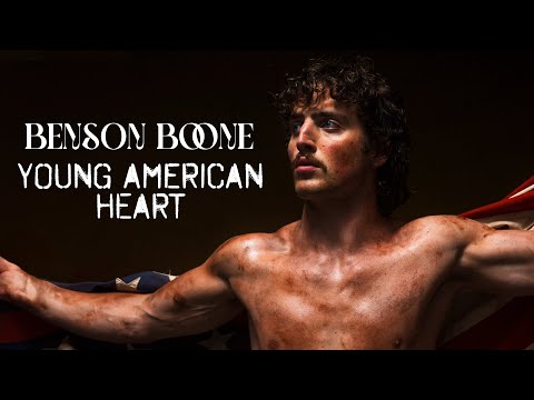 Benson Boone - Young American Heart (Official Lyric Video)
