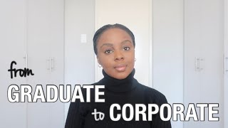 Transitioning from GRADUATE to CORPORATE EMPLOYEE | South African Youtuber | Tumi Pitswane