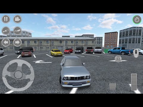 E30 Old Car Driving Simulation Multiplayer Parking - BMW Car City Driving Games - Android iOS