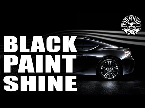 How To Make Your Black Paint Shine And Look Great - Chemical Guys Black Kit