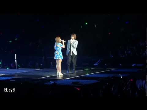 [FANCAM] 20120520 Onew + Luna - Can I Have This Dance (Clip) | SM Town Live '12 LA