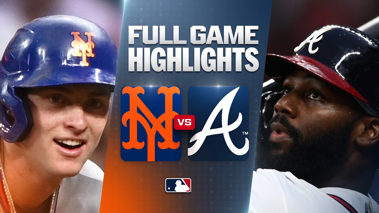 8월12일 뉴욕매츠 애틀랜타 MLB 하이라이트