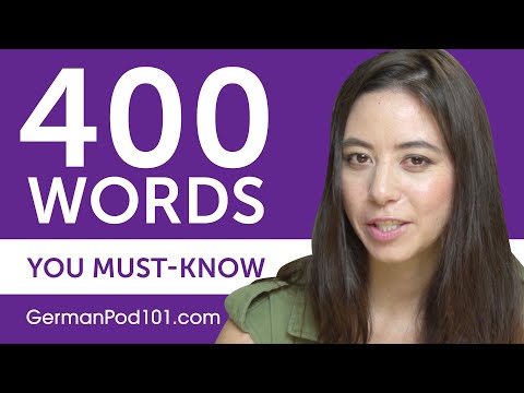 Learn 125 Intermediate German Words with Alisa German Vocabulary Made Easy