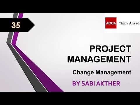 ACCA I Strategic Business Leader (SBL) I Project Management - SBL Lecture 35