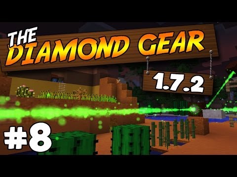 The Diamond Gear 1.7.2 - Part 8 - Botania Flower Gen Automation & Farming with Lenses