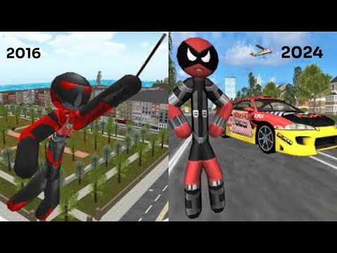 #23 Evolution Of Stickman Rope Hero (2016-2024)