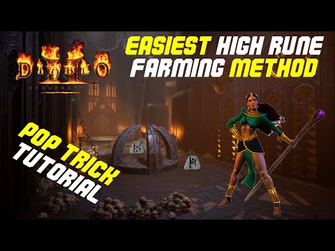 How To Do Seal Pop Trick Properly / Get Rich With High Runes - Diablo 2 Resurrected - D2R