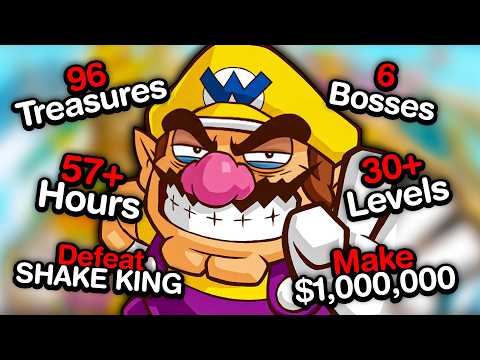 I 100%'d Wario Land: Shake It. It Made Me Cry.