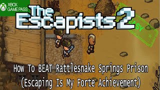 How To Complete Rattlesnake Springs Prison - The Escapists 2 (Xbox Game Pass)