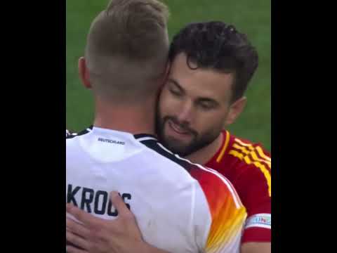 Spanier verabschieden sich von Toni Kroos 😭❤️ #Tonikroos #dfbteam