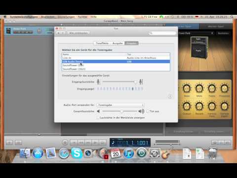 "Integrierte" Aufnahmen mit der E-Gitarre