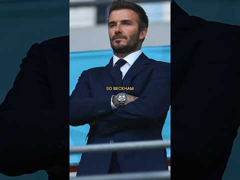 David Beckham… WHY YOU KEEP WEARING ROLEX?! You’re a Tudor man! #luxurywatch